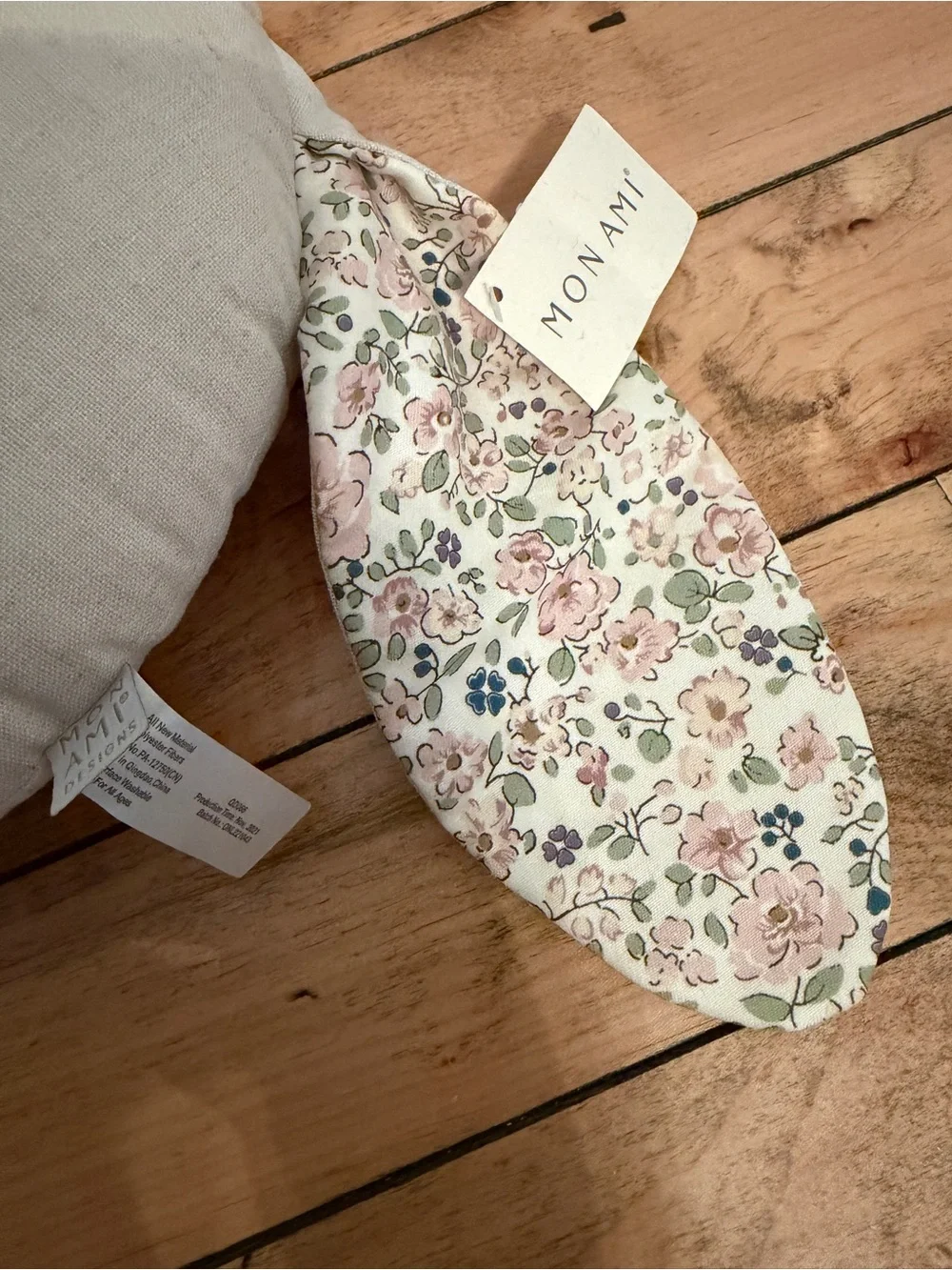Mon Ami bunny princess pillow